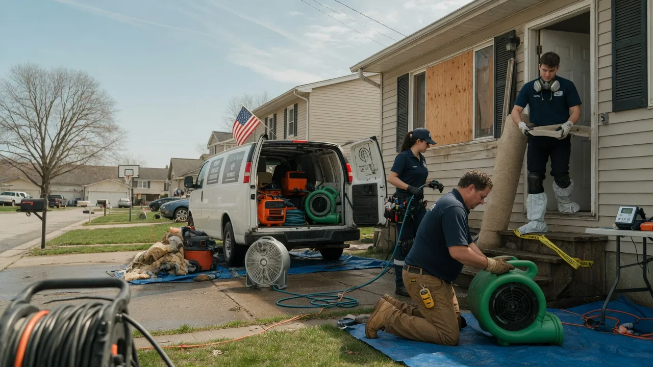 Water Damage Restoration in Glenmont, OH near me